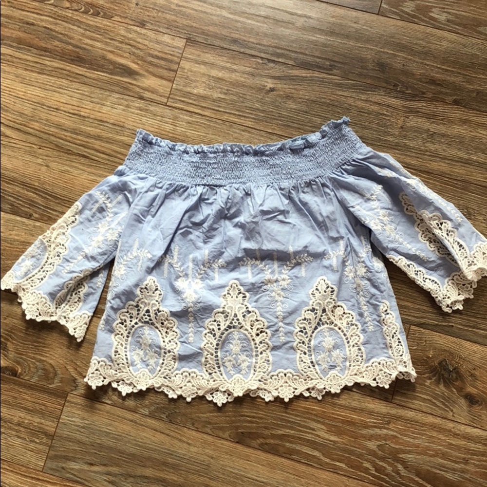 Off the shoulder top